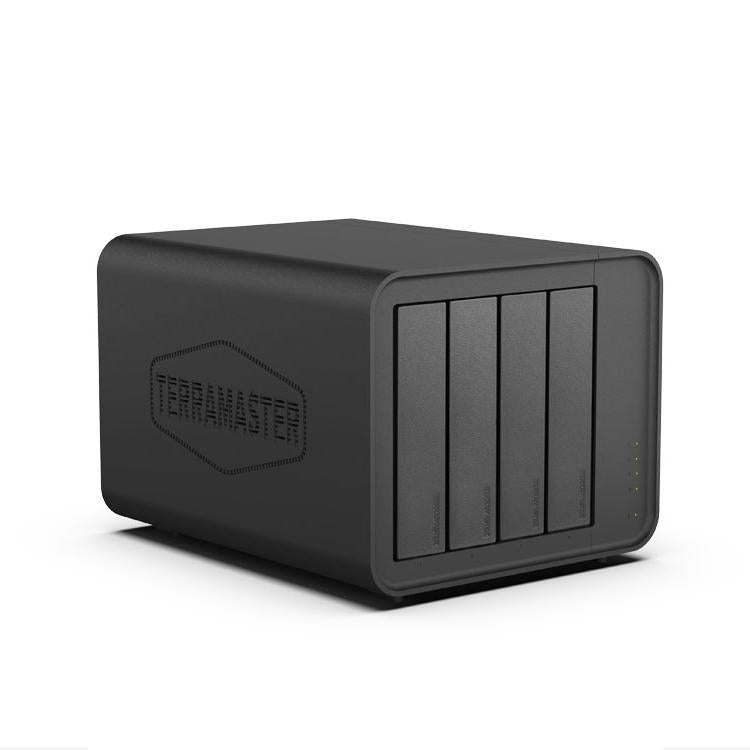 TERRAMASTER D4-320 External Hard Drive Enclosure - 4bay USB 3.2 Gen2 10Gbps Type-C USB Storage Hot Swappable Plug and Play (Diskless)