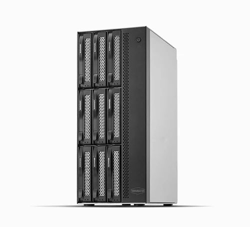 TERRAMASTER D9-320 External Hard Drive Enclosure - 9bay USB 3.2 Gen2 10Gbps Type-C USB Storage Hot Swappable Plug and Play (Diskless)